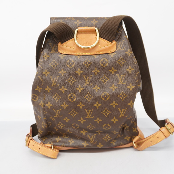 Auth Louis Vuitton Monogram Montsouris GM M51135 Women's Backpack - Picture 11 of 11